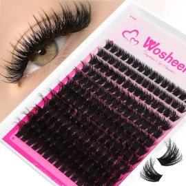 Wosheer Extensiones De Pestanas Individuales 8-18mm(flirty)                                                                                           