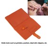 Nail Drill Bits Organizer Bag Storage 37 Slots Portable Multi