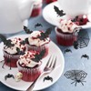 150 piezas de Halloween mini murciélagos arañas cráneo cabezas