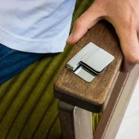 domoi Multifunctional Belt Clip Belt Adjustment Clamp, Pants Waist Shrink Buckle Black