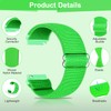 [Runostrich] Nylon Elastic Watch Band 20mm 22mm Replacement Band "8"