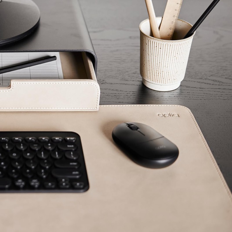 Aptiq Wireless Mouse Black - Bluetooth + USB (Dual Mode)