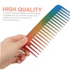 BIUDECO 1Pc Wide Tooth Hair Styling Comb Static Smooth Combing