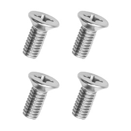 Clwalny 4 PCS Brake Rotor Screw Kit, Brake Disc Rotor Fixing Screws for Front and Rear, 11609271 Stainless Steel Brake Parts Compatible with Honda, Acura, Hyundai and Kia Models
