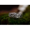 FIONA Celtic Friendship Ring 6mm Celtic Knot Ring 925 Sterling