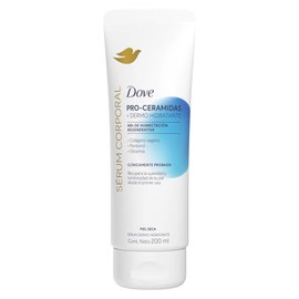 DOVE Sérum Corporal en Crema Dermo Hidratante con Pro-Ceramidas que recupera la suavidad y luminosidad de la piel desde el primer uso 200 ml