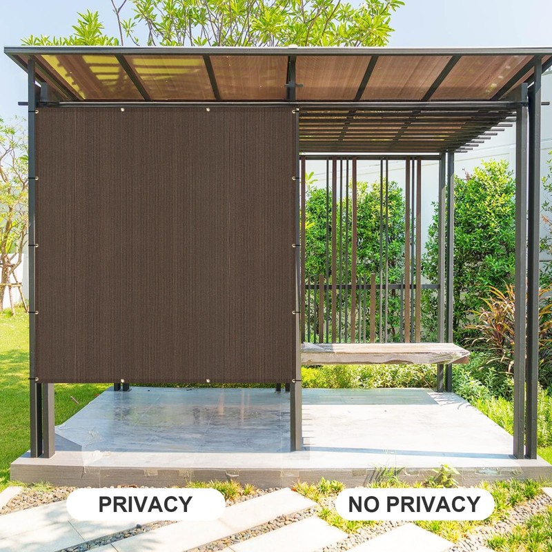 Cool Area Sun Shade Cloth with Grommets 3/4/6/8/10/12/16/20 FT Shade