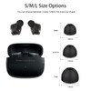 Replacement Earbuds for Bowers & Wilkins Pi8 Wireless Earbuds,NOUKAJU Silicone