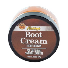 Fiebing's Boot Cream 2.25oz - Light Brown - Boot and Shoe Polish