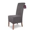 Scheffler Home Stretch Chair Cover, Leon Elastic Suede Chair Cover,