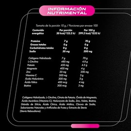 Colágeno Hidrolizado Polvo 100 Porciones Sabor Frutas Suplemento Altamente Funcional Cuidado Piel Cabello Uñas Articulaciones Una Novedosa Fórmula