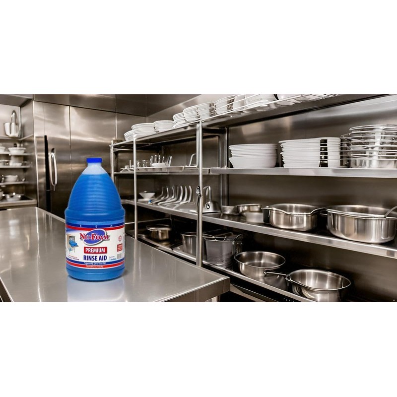 Nu-Foam Premium Rinse Aid - 1 Gallon