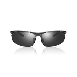 Glazata Polarized Sunglasses UV 400, UV Protection, Metal Frames, Sports Sunglasses, Driving, Baseball, Cycling, Fishing, Running, Golf, Car, Unisex, Light Dimming Polarized Sunglasses