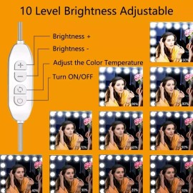 Didier Market Luces Led Para Espejo Tocador Cargador Usb Serie