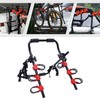 BuYouZaiLaa Bicycle Rack Foldable Car Rack Vehicle Trunk Mount 3-Bike