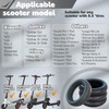 Felixstory 8.5x2.0 Solid Tire, 50/75-6.1 8 1/2x2 Replacement Tire, 8.5