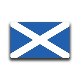 World Country Flag Decal Stickers - Two Pack - for Cars Windows Bumpers Laptops Tablets Tumblers Cups Walls (Scotland)