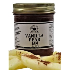 Vanilla Pear Jam, 8 oz