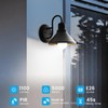 Aovpex Motion Sensor Light Bulbs, Dusk to Dawn, 13W 100W