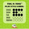 Jolly Pets Tug-n-Toss Heavy Duty Dog Toy Ball with Handle,