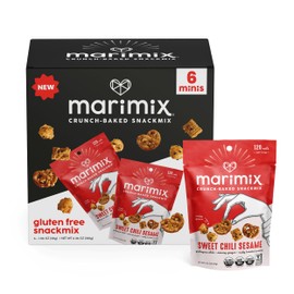Marimix Mini Snack Mix - 6 pack (Mini Sweet Chili Sesame, 6 Pack)