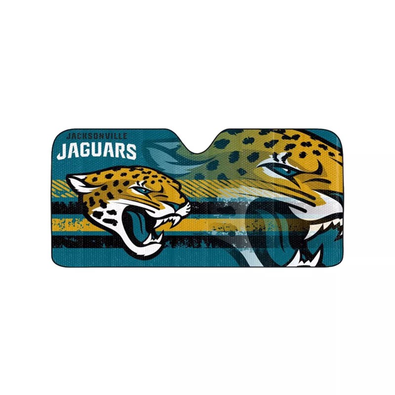 JACKSONVILLE JAGUARS 4pc CARPET FLOOR MAT /SUNSHADE/ 2pc AIR FRESHER