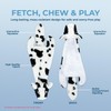 Best Pet Supplies 2-in-1 Stuffless Squeaky Dog Toys with Soft,