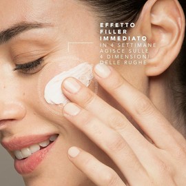Somatoline SkinExpert, Lift Effect 4D Crema Giorno Filler Antirughe Donna, Trattamento Viso Anti-età, Azione Levigante e Liftante, con Acido Ialuronico, 50ml