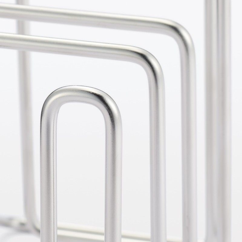MUJI MCC63A2S Stainless Steel Kitchen Stand, Silver, Approx. Width 3.9