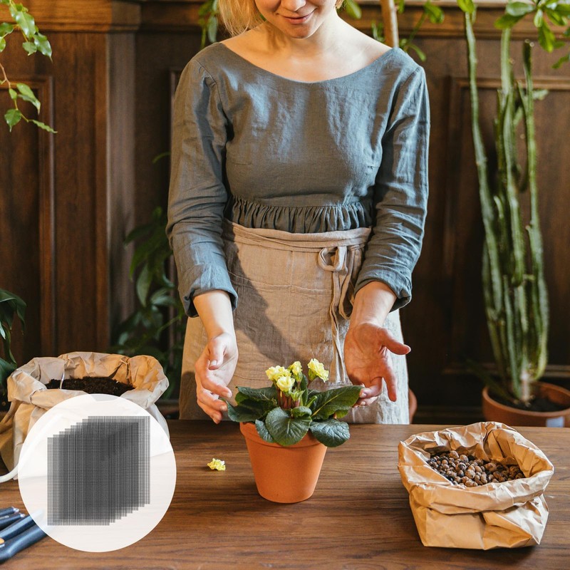 AEDOVE 15 Pack Flower Pot Hole Mesh Pad, 11.8 *
