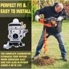 52CC Carburetor Kit Compatible with Harbor Freight Predator Earth Auger
