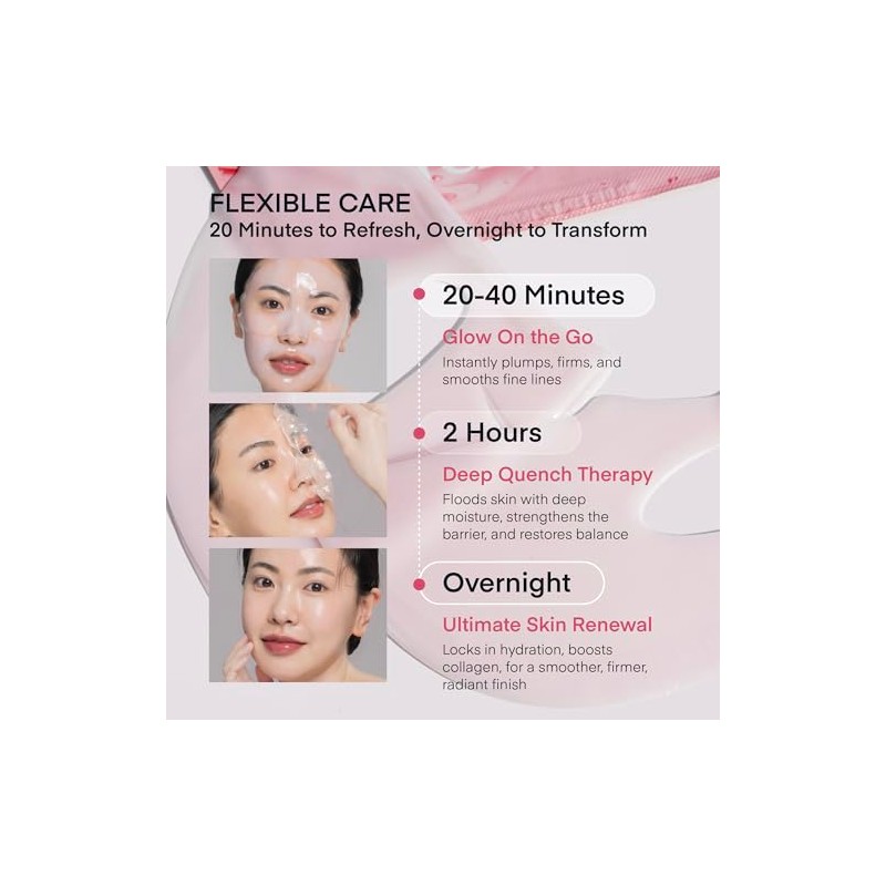 Mascarilla facial coreana de colágeno Korean Real Deep Bio collagen