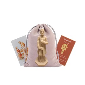 Plorixzymex St Joseph Statue for Selling House Kit with 2 Instruction Cards and Burial Bag