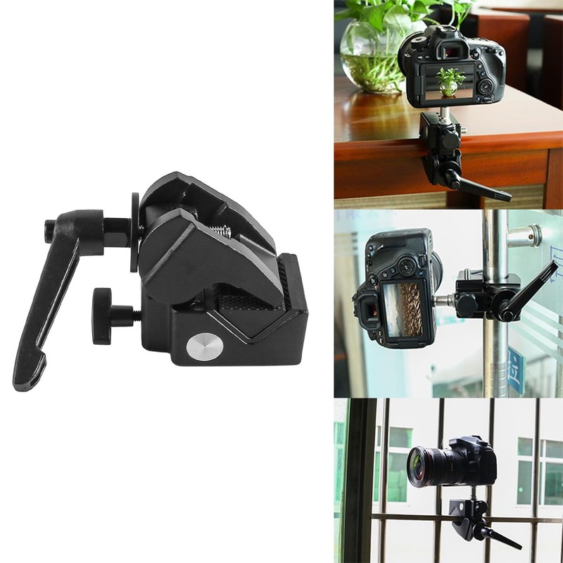 Tiardey Super Clamp with M5 1/4 Interface, Heavy Duty Crab