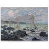 Monet Wall Art Collection Canvas Fishing nets at Pourville (2)