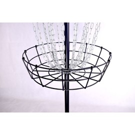 RAD Birdie Lite 24-Chain Disc Golf Basket - Black