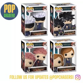 Funko Pop! Animation: Jujutsu Kaisen - Gojo & Class Set #1111-1114
