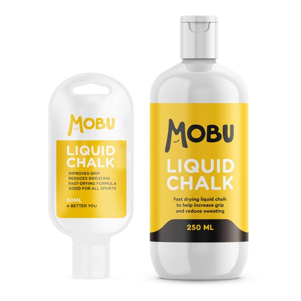 MOBU Liquid Chalk 250ml | Maximum Grip and Sweat-Free Dry