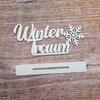 Melis Decorative Lettering Winter Dream - Winter Decoration Wooden Christmas
