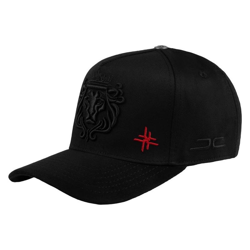JC Hats Gorra Streetwear XY, Visera Curva con Logos Bordados