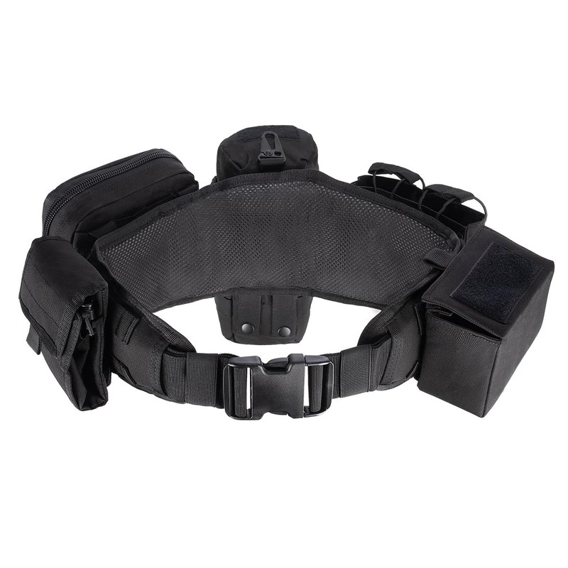 CrogaGear Tactical Belt Quick Release Adjustable Molle for Law Enforcement