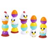 Simba 104010184 ABC Stacking Chicken, Roly-Poly Chicken with Eggs for