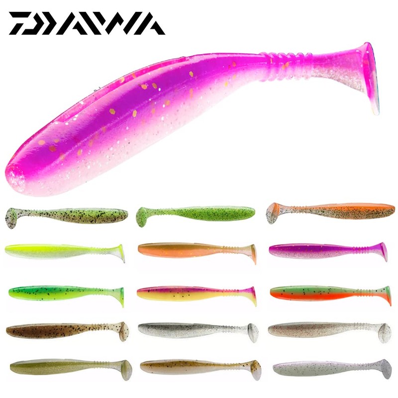 Daiwa Tournament DFIN 7.5 cm Pumpkin 10 Pieces Rubber Bait