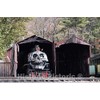 Photo : The narrow-gauge steam locomotives of the Tweetsie Railroad,
