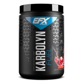 EFX Sports Karbolyn Fuel | Fast-Absorbing Carbohydrate Powder | Carb Load, Sustained Energy, Quick Recovery | Stimulant Free | 18 Servings (Cherry Bomb)