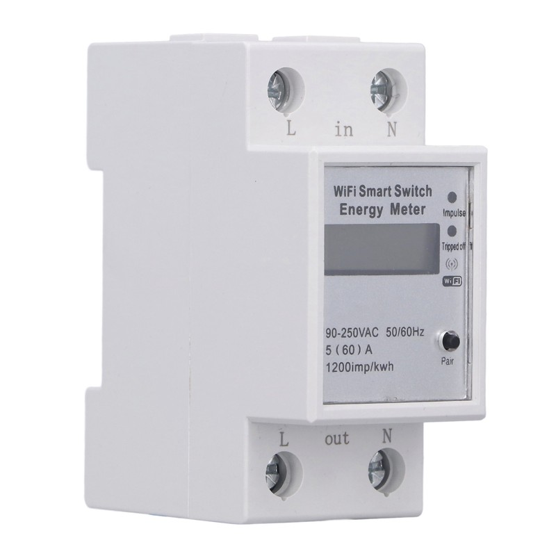 WIFI Smart Energy Meter LCD Display Household for Tuya 1