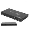 B12SA Black 1×2 HDMI 2.0 Splitter Aluminium Alloy with Scaler