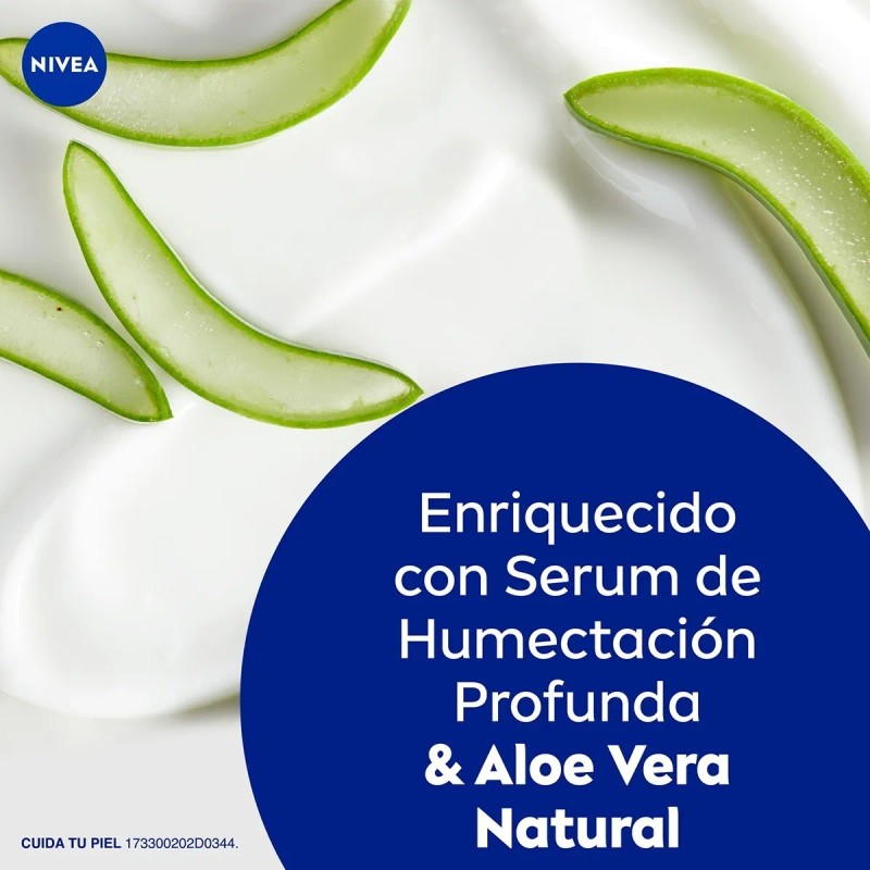 Crema Corporal Nivea Aloe Vera Piel Normal 400ml