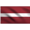 DMSE Latvia Flag 2X3Ft Foot 100% Polyester 100D Flag