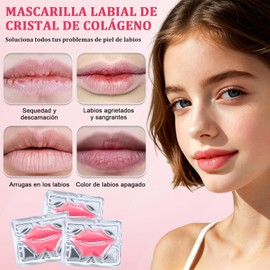 30PCS Mascarilla Labial de Colágeno, Mascarilla Labial Hidratante, Hidrata y Nutre, Reducir el Secado, Suaviza las Líneas de los Labios, para Todo Tipo de Piel